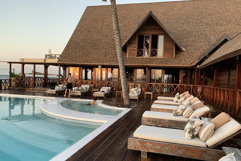Hotel resort pool